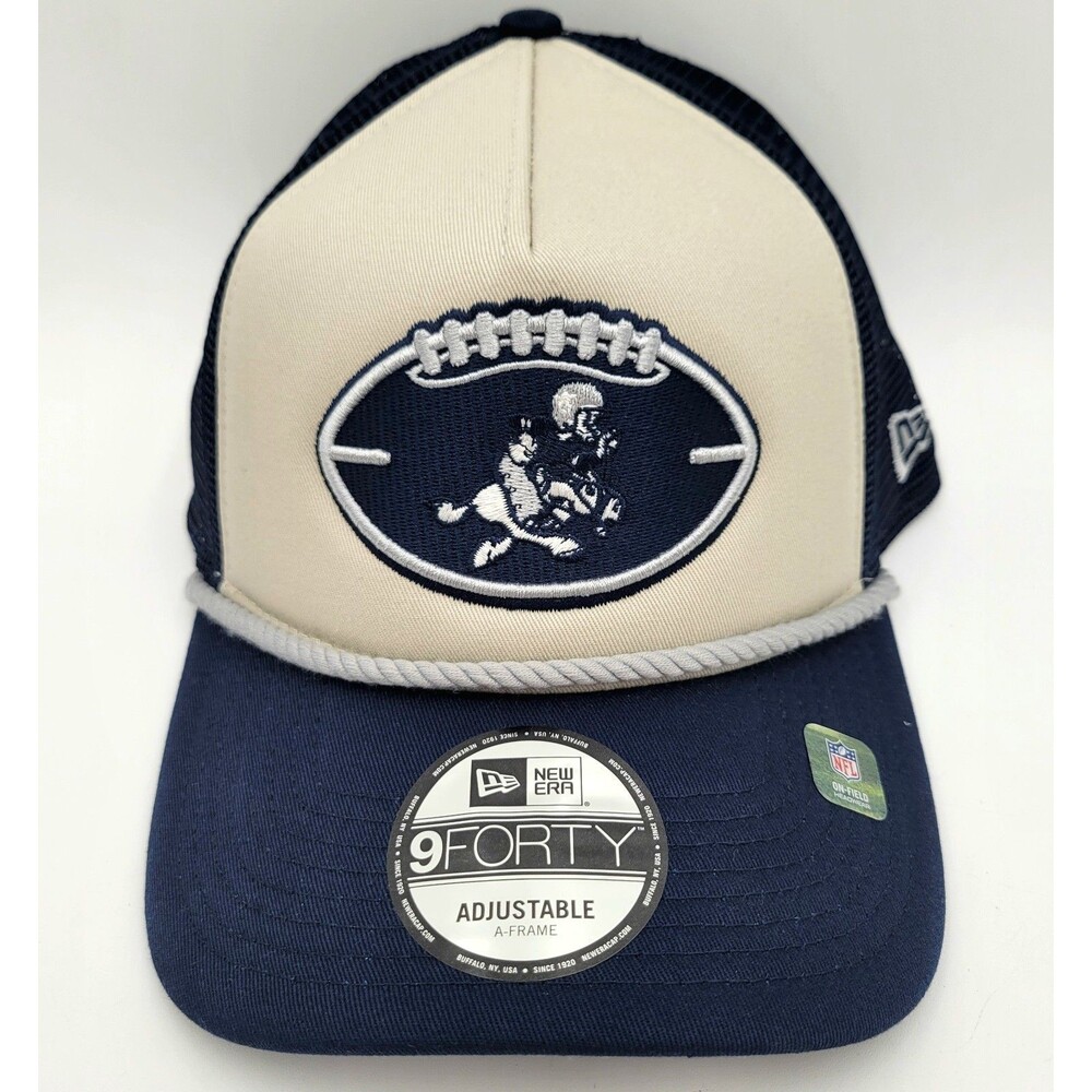Dallas Cowboys Historic Sideline History 9Forty Cap Retro Joe Logo Snapback Hat